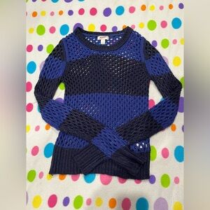 ARIZONA JEANS CO mesh knitted see through emo top size medium READ CAPTION!!